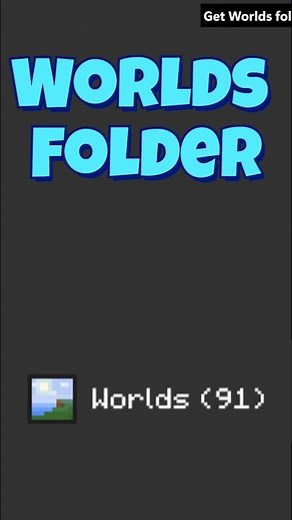 How to find Worlds folder for Minecraft Bedrock Edition please watch full vid #minecraft #backup :)