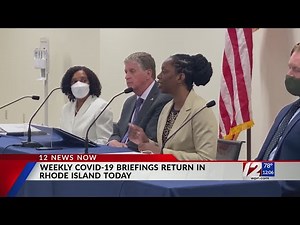 RI leaders to hold COVID-19 briefing at 2 pm Thursday
