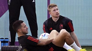 Diables rouges: 24 joueurs présents à l’entraînement collectif, Eden Hazard et Kevin De Bruyne à l’écart du groupe
