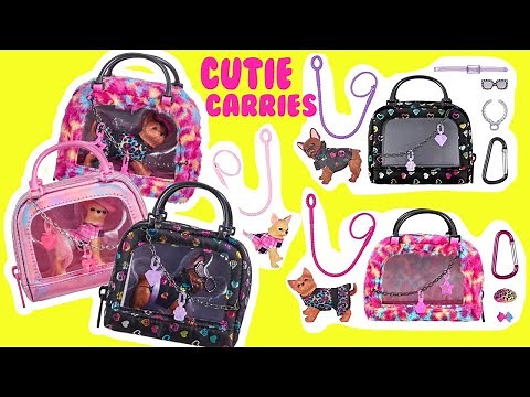 Real Littles Cutie Carries Pups Surprises Inside with Encanto Mirabel, Isabela, Luisa Dolls