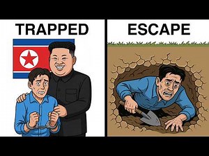 escaping north korea is easy, actually