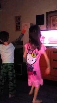 My children acting out the Nutcracker