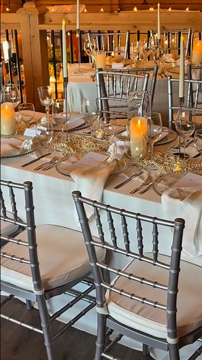 What a wonderful day at @batesbarn for the wedding show! 🤍 We loved connecting with so many amazing couples and vendors. It’s always such a joy to bring our designs to life at one of our favourite venues! Congratulations to Nicole for winning our prize of $250 off décor rentals! ✨ | NWE Weddings & Events