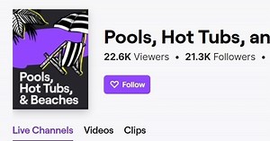 Twitch launches new Pools, Hot Tubs, and Beaches category