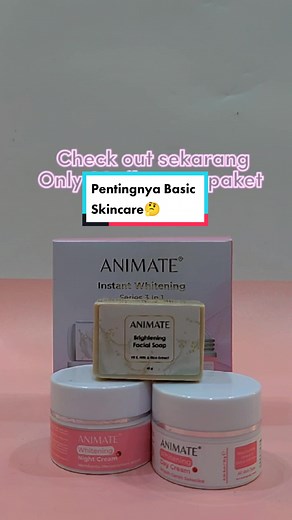 Rekomendasi Basic Skincare | Paket Skincare Animate di Bawah 60 ribuan!