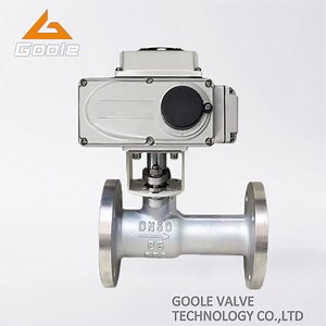 [Hot Item] Electric Operated Integrated Body High Temperature Ball Valve