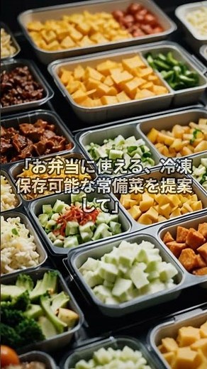冷凍庫が神アイテムに!? ChatGPTで作る便利おかず3選