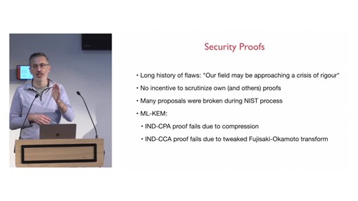 Formally Verified (Post-Quantum) Cryptography, by Gilles Barthe (MPI-SP) | Canal U