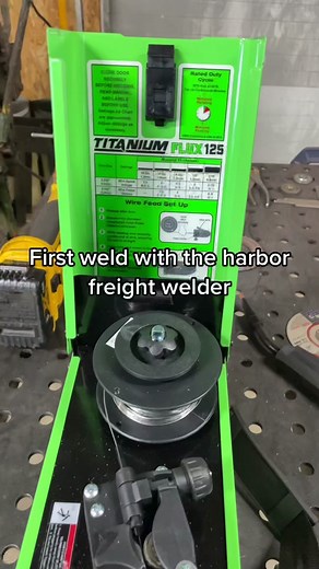Harbor Freight Welder Test: Flux Core Welding Scrap Metal