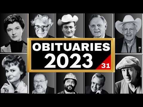 Notable Figures We Lost In JUNE 2023 | Celebrity Deaths & Obituaries