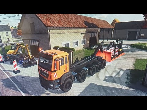 Getting ready for the new project/transporting/placing roadsigns |Garden Service/Lawn Care |Fs22|Ps5