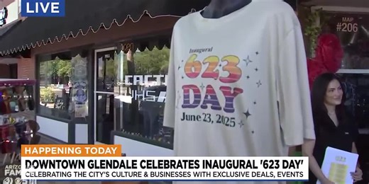 Glendale, AZ celebrates West Valley on inaugural 623 Day
