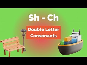 Double Letter Consonants | Phonics Sentences Practice for Kids | 'sh' and 'ch' Sounds