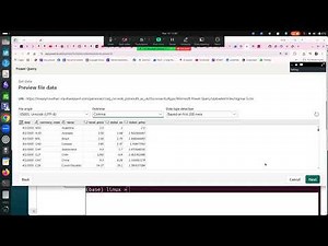 Using the web interface to Power BI