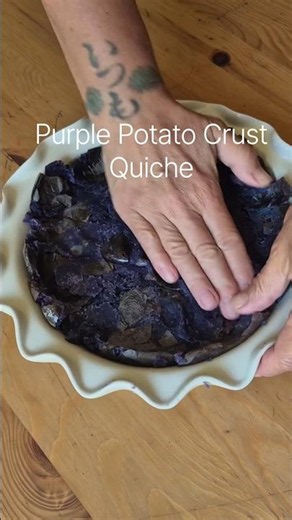 Crispy potato crust