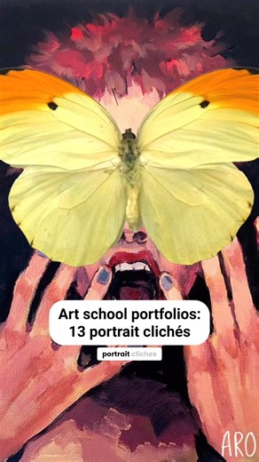 13 Portrait Clichés in Art School Portfolios