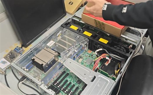 联想RD450X服务器装机全过程2697AV4+128G（32核64线程）/数值模拟