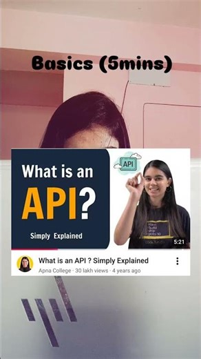 What is API and how it works #api #shorts