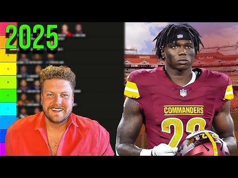 Rest of Season Top 30 Running Back Rankings (2025)