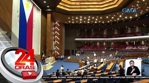 Pinaiimbestigahan sa Kamara ng isang mambabatas ang prangkisa ng TV station na Sonshine Media Network International o SMNI na itinatag ni Pastor Apollo Quiboloy. Dahil 'yan sa mali at mapanira umanong ulat ng network laban sa House Speaker. Bisitahin ang www.gmanews.tv para sa iba pang balita. | GMA News