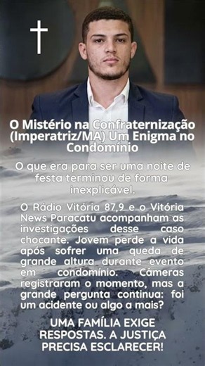 O mistério na confraternização (Imperatriz/MA) Um enigma no condomínio
