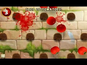 Fruit Ninja Puss in Boots Gameplay