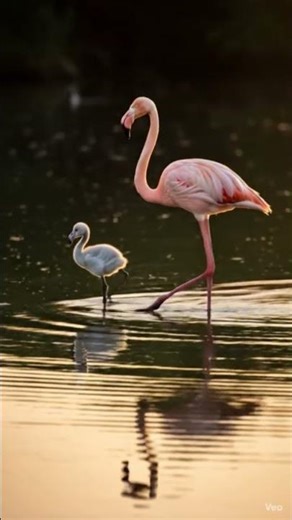 🪿 Flamingo morning walk