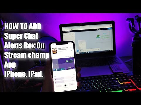 How to Add Subscription, SuperChat Alerts Box on Stream Champ App IOS, iPhone, iPad
