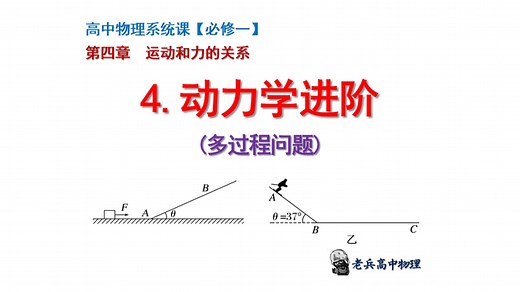 【高中物理必修一】第58课：动力学进阶
