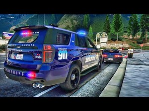 Playing GTA 5 As A POLICE OFFICER Sheriff Monday Patrol| K9| GTA 5 Lspdfr Mod| 4K