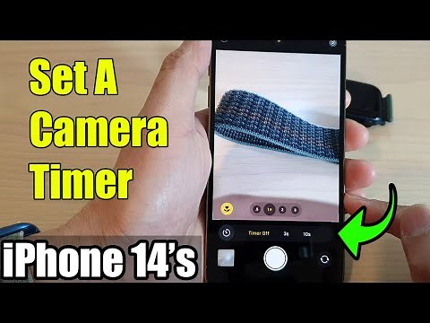 iPhone 14's/14 Pro Max: How to Set A Camera Timer