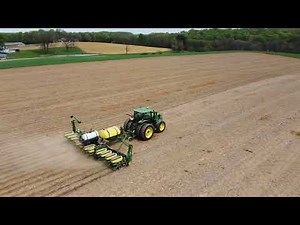 John Deere 6215R with 1770NT Corn Planter