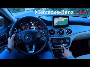 2017 Mercedes-Benz GLA 180d (109h.p.) DCT /POV test drive #17 ///Xander POV Drive