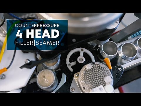 CP-4 Counterpressure Filler/Seamer by American Canning Machines