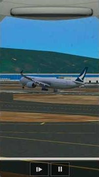 RFS Real Flight Simulator Airbus A350-1000 Cathay Pacific Heathrow to Hong-Kong Full Landing.#rfs