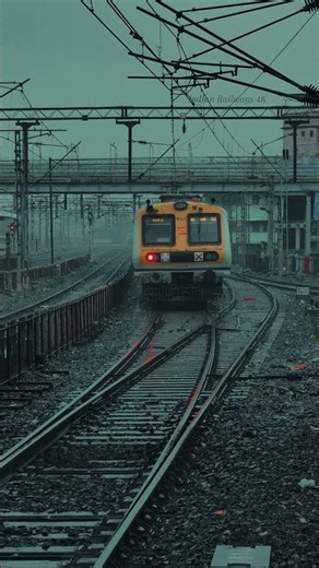 Mumbai Local Train Cinematic Video in 4K | The Lifeline of Mumbai | Indian Railways