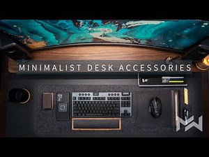 How to LEVEL UP Your Desk Setup in 2023 - Minimalist Desk Accessories - Grovemade MAJOR UNBOXING