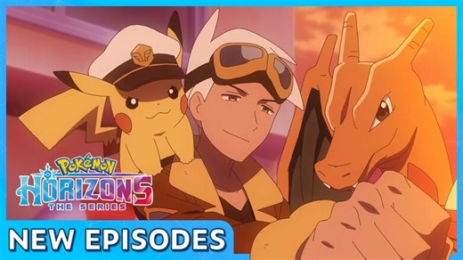 New episodes of Pokémon Horizons: The Series now streaming on the BBC iPlayer