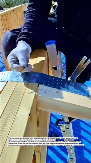 Installing Steel Connection Plates | Strong & Solid Timber Joints