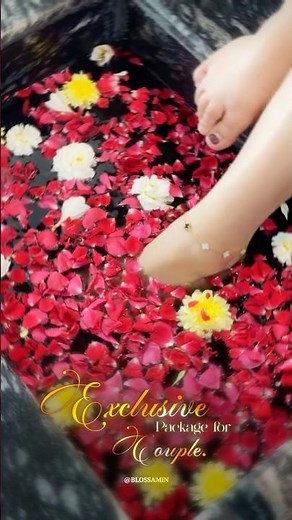 This is what luxury couples spa looks like #spaday #couples #hyderabad #massage