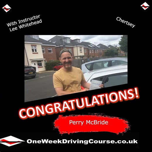Well done to Perry McBride who passed his practical driving test at...