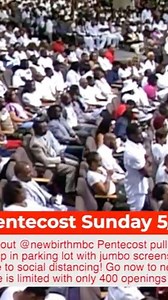 Last Pentecost Sunday I preached, you don’t want no smoke” this year we setting the parking lot on fire! Due to covid-19 and social distancing you MUST stay in car. Register NOW at newbirth.org Only 500 spots left! #fbf | Pastor Jamal Bryant