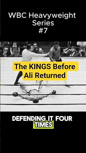 How Frazier & Foreman Ruled While Ali Was Banned 👑