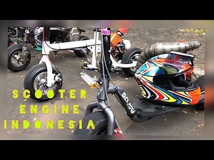 SOUND GOPED | SCOOTER ENGINE 2STROKE | SCOOTER ENGINE INDONESIA