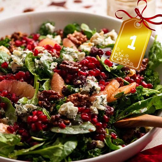 Pomegranate Salad & Holiday Salad Marathon!