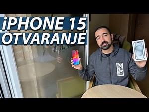 iPHONE 15 OTVARANJE | UNBOXING