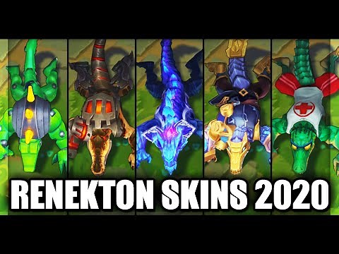 All Renekton Skins Spotlight 2020 (League of Legends)