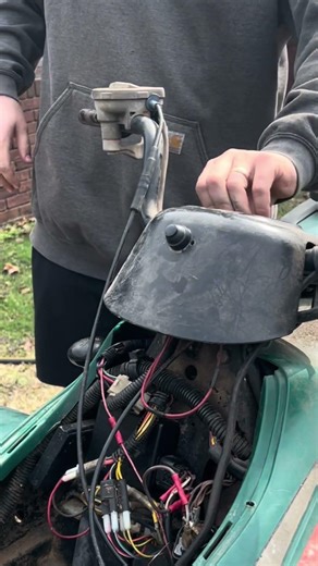 4 Wheeler Starter Button Replacement. #diy #4wheeler #atv #fyp #viral