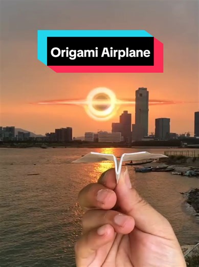EASY ORIGAMI AIRPLANE!✈️ #origami #howtomake #diyproject #origamicraft #fyp #origamitutorials #viral “Follow me on Youtube For more Origami tutorials ✨👇👇 Www.Youtube.com/SarjigamiOrigami DONT 4GET TO SUBSCRIBE!🙏🥰