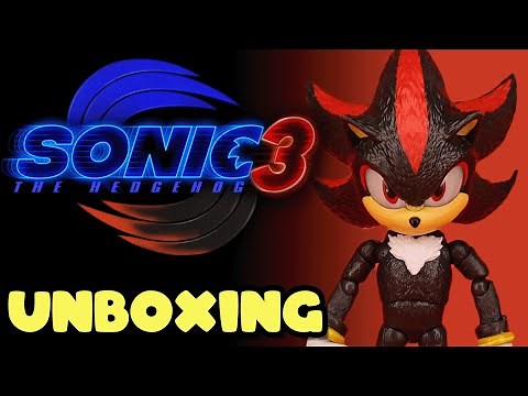 This is the Shadow EVERYONE Wants | Sonic The Hedgehog 3 Movie Shadow 5 Action Figure Unboxing